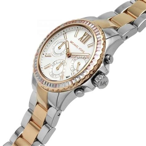 reloj michael kors everest mujer|Michael Kors Reloj para Mujer Everest casual, Bicolor .